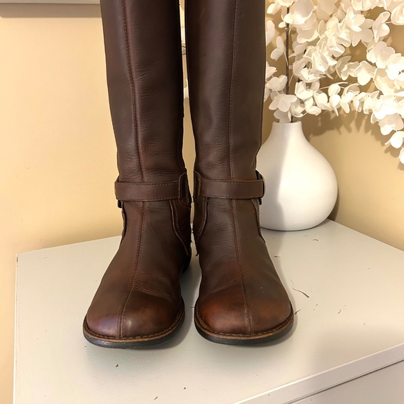 Merrell Copper Mountain Performance Waterproof Leather Riding Boots Brown Size 6 - Picture 6 of 16
